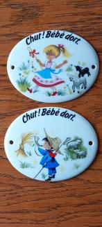 2 plaques de porte uniques pour les chambres d'enfants, Enlèvement, Comme neuf, Autres types