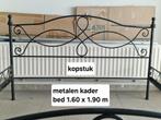 Metalen Bedkader 1.60 m x 1.90 m., Ophalen, Gebruikt