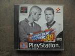 International Superstar Soccer Pro 98 voor PS1 (zie foto's), Consoles de jeu & Jeux vidéo, Jeux | Sony PlayStation 1, Utilisé
