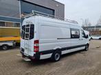 Mercedes-Benz Sprinter 313 CDI L3H2 MAXI DC 6 Zitse Doka, Auto's, Bestelwagens en Lichte vracht, Euro 5, Gebruikt, Zwart, 4 cilinders