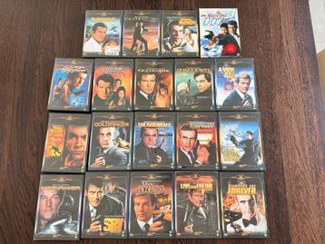 Collectie 19 James Bond DVD’s beschikbaar voor biedingen