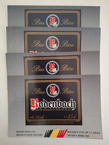 4x postkaarten brouwerij Rodenbach Roeselare, Enlèvement ou Envoi, Comme neuf