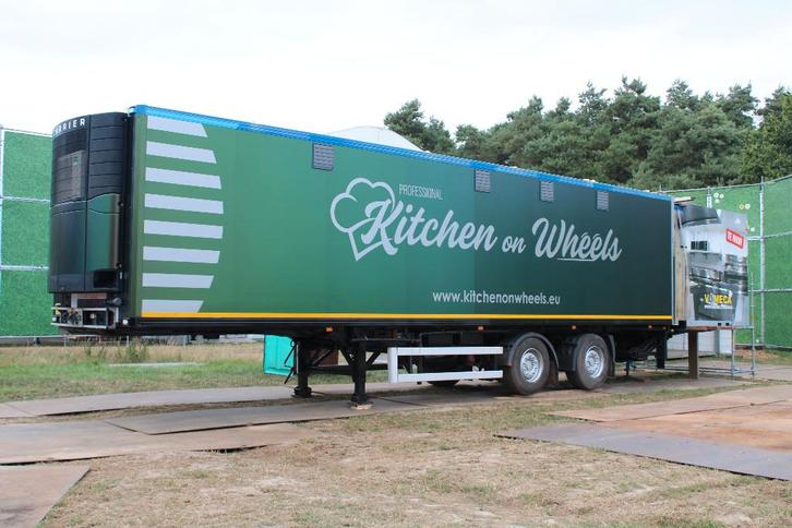 Cuisine mobile (professionnelle) à louer, Hobby & Loisirs créatifs, Articles de fête | Location, Comme neuf, Enlèvement