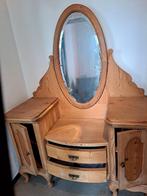 Oude mooie kaptafel met kantel spiegel, Huis en Inrichting, Tafels | Kaptafels, Zo goed als nieuw, Ophalen