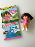 2 boekjes Dora met pop, Boeken, Kinderboeken | Baby's en Peuters, Ophalen of Verzenden, Uitklap-, Voel- of Ontdekboek, Zo goed als nieuw