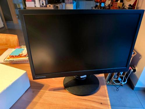 Ecran PC Lenovo D22-10 21.5" Full HD Noir, Computers en Software, Pc- en Netwerkkabels