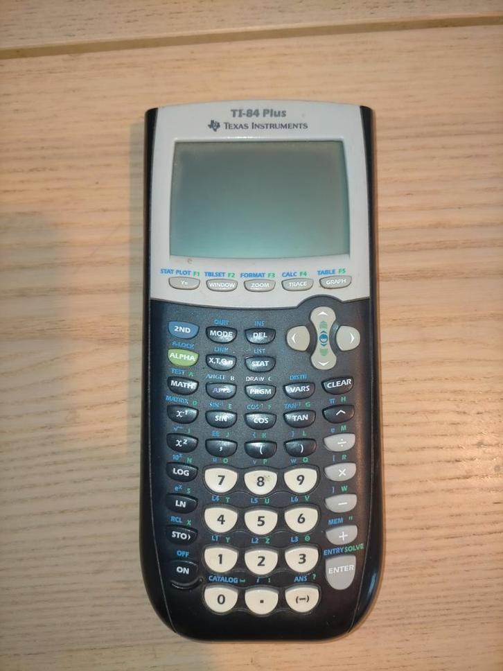 Grafische rekenmachine Texas Instruments TI-84 Plus. Aanbied, Diversen, Rekenmachines, Zo goed als nieuw, Grafische rekenmachine