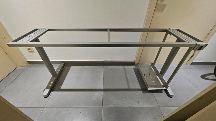 Ikea Galant 160x80 bureau + Desktop pc steun., Maison & Meubles, Bureaux, Bureau, Enlèvement