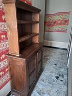 Vaisselier  en merisier en 2 partie hauteur totale 1.78mx1.0, Enlèvement