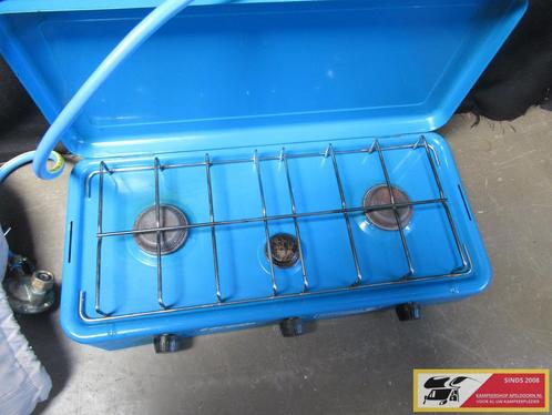 3 pits gascomfor  met drukregelaar nr. 1495, Caravans en Kamperen, Caravanaccessoires, Gebruikt, Ophalen of Verzenden