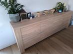 dressoir, barkast, salontafel in  lichte eik kleur, Huis en Inrichting, Ophalen, Gebruikt, Eikenhout