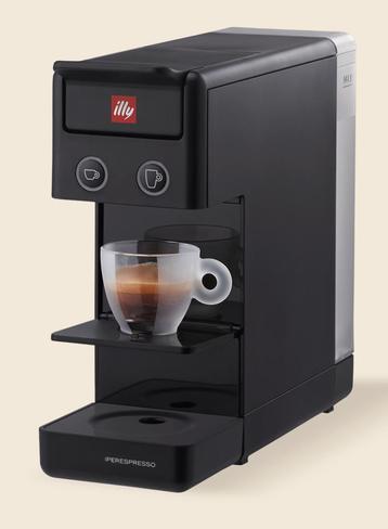 ILLY Y3.3 ESPRESSO & COFFEE ZWART - IPERESPRESSO KOFFIEMACHI