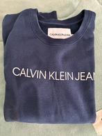 Donker blauwe trui Calvin klein, Enlèvement ou Envoi, Taille 36 (S), Comme neuf, Bleu