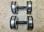 vaste dumbells 2 x 28kg, Sport en Fitness, Ophalen