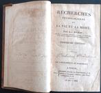 Parijs 1805 & 1802: twee  medische drukken in één band, Antiquités & Art, Antiquités | Livres & Manuscrits, Enlèvement ou Envoi