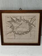 antiek kaart Furnes Veurne bodenehr +- 1725, Ophalen of Verzenden