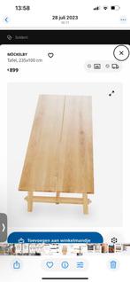 Eiken Eettafel, Huis en Inrichting, Ophalen, Zo goed als nieuw