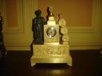 Pendule Déméter époque 1er empire en bronze doré au mercure, Antiek en Kunst, Ophalen of Verzenden