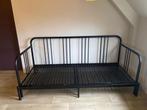 Eenpersoonsbed Ikea Fyresdal, Huis en Inrichting, 80 cm, Eenpersoons, Zo goed als nieuw, Zwart