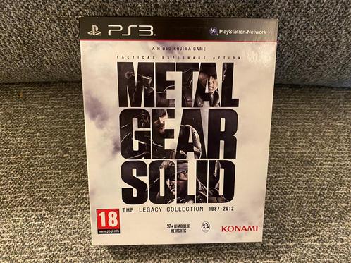 Metal Gear Solid The Legacy Collection PS3, Games en Spelcomputers, Games | Sony PlayStation 3, Zo goed als nieuw, Role Playing Game (Rpg)