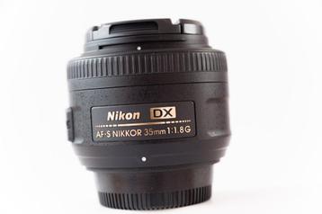 Nikon 35mm f1.8 dx in nieuwstaat disponible aux enchères