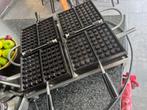 Wafelijzer Dubbel pivoterend (7x4), Elektronische apparatuur, Ophalen, Uitneembare platen, Zo goed als nieuw