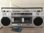 Sanyo M-W1L radio dubbele cassette recorder, Ophalen, Dubbel, Overige merken, High speed dubbing