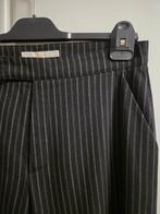 Zwarte geklede broek met krijtstreep van MAC, 38, Enlèvement ou Envoi, Comme neuf