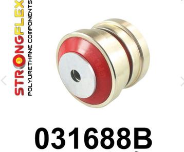 Strongflex rubber set reactie draagarm voorzijde Rood BMW  5 beschikbaar voor biedingen