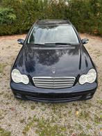 W203 200cdi  2007 automaat export, Auto's, Mercedes-Benz, Zwart, Blauw, 5 deurs, Particulier