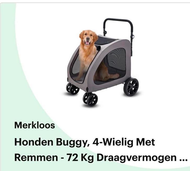 Hondenbuggy, Dieren en Toebehoren, Honden-accessoires, Zo goed als nieuw, Ophalen
