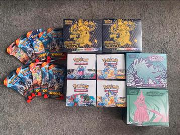 Pokemon collectie sealed/opened beschikbaar voor biedingen