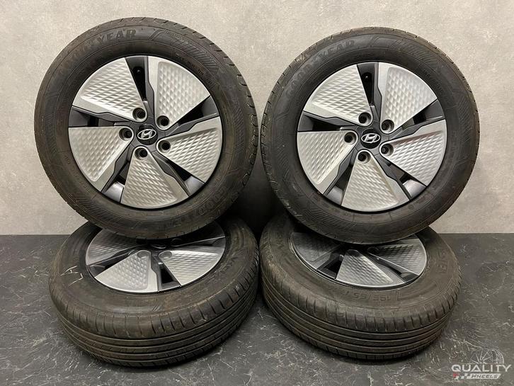 15” Hyundai Ioniq, I30, ix20, Kia Cee'd Velgen + Banden 195/, Auto-onderdelen, Banden en Velgen, Banden en Velgen, Zomerbanden