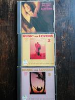 CD's - 3 x Music for Lovers, Comme neuf, Enlèvement ou Envoi