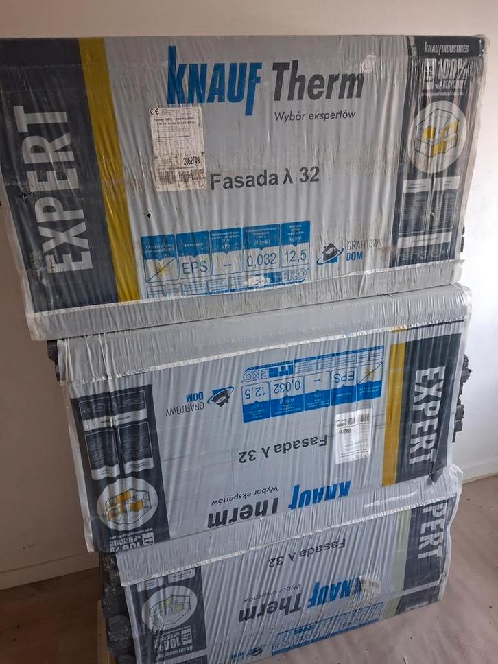 Isolation façade Knauf Therm λ 32 – 4,5 paquets, Bricolage & Construction, Isolation & Étanchéité, Enlèvement