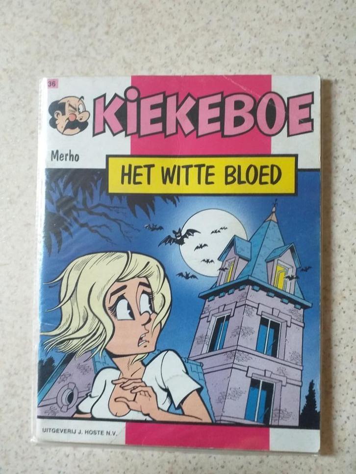 KIEKEBOE'S " ONGEKLEURD +HOSTE + GEKLEURD", Boeken, Stripverhalen, Zo goed als nieuw, Meerdere stripboeken, Ophalen of Verzenden