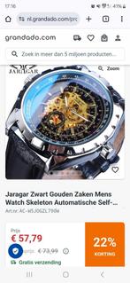 Jaragar Horloge 2x gedragen € 25 euro, Handtassen en Accessoires, Horloges | Heren, Ophalen of Verzenden, Zo goed als nieuw