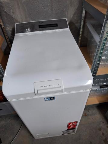 Wasmachine AEG bovenlader, Ophalen, Gebruikt, 4 tot 6 kg, Bovenlader