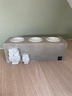 Theelichthouder J-Line met uiltjes, Huis en Inrichting, Ophalen of Verzenden, Gebruikt