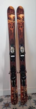 Leuke korte Wedze ski's 120cm + opbergtas, Enlèvement, Ski, Skis