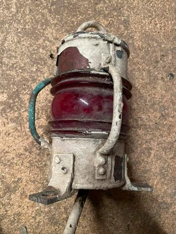 Koperen signaal lamp, Enlèvement, Utilisé, Bateau à moteur ou Voilier