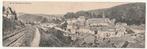 Panorama de Bouillon - carte panoramique 2 volets, Affranchie, Envoi, Avant 1920, Luxembourg