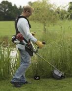 benzine bosmaaier met draad, Tuin en Terras, Ophalen, Benzine