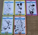 5 verzamelkaarten Disney Colour Magic - Mickey Mouse en vrie, Verzamelen, Mickey Mouse, Ophalen of Verzenden, Plaatje of Poster