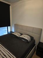 Boxbed, Huis en Inrichting, Ophalen, Beige, Tweepersoons, Zo goed als nieuw