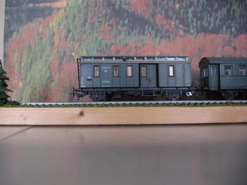 3 Wagons Fleischmann HO, Hobby en Vrije tijd, Modeltreinen | H0, Gebruikt, Wagon, Gelijkstroom, Fleischmann, Analoog, Ophalen of Verzenden