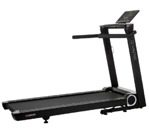 Hammer Q. Vadis 10.0 Treadmill | Loopband, Sport en Fitness, Fitnessmaterialen, Zo goed als nieuw, Armen, Benen, Borst, Buik, Rug