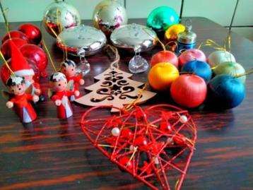 LOT DE 26 PIECES POUR LA DECO DU SAPIN DE NOEL, Divers, Enlèvement, Utilisé