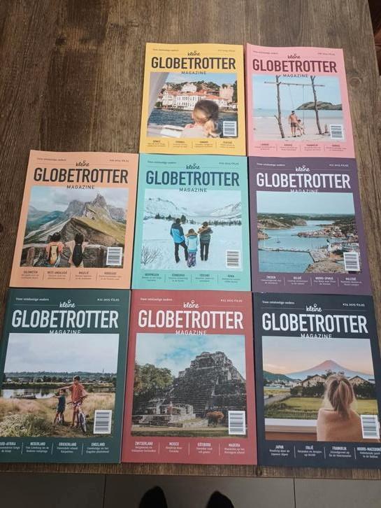 8 magazines De Kleine Globetrotter, Boeken, Tijdschriften en Kranten, Zo goed als nieuw, Ophalen of Verzenden