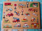 Houten puzzel verkeer, Ophalen of Verzenden, Gebruikt